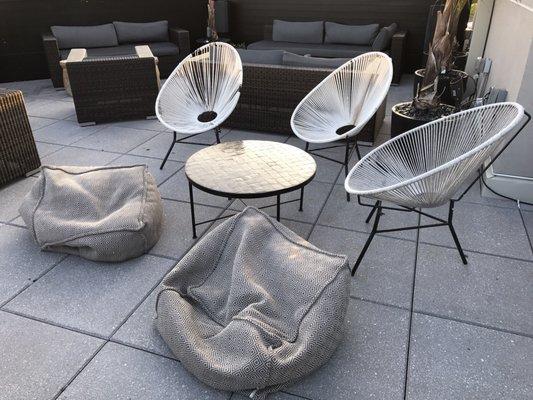 Rooftop chairs