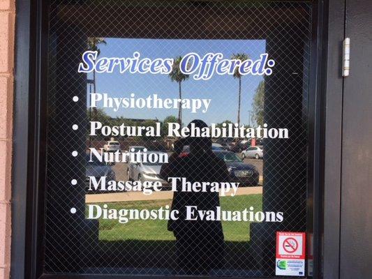 services offered