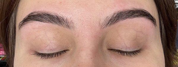 Eyebrow threading