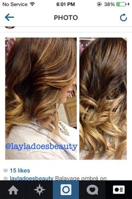 Natural looking Ombre