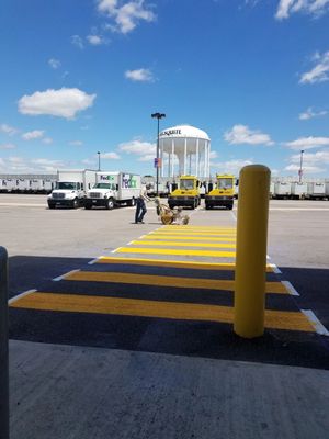 Straight Line Pavement Marking