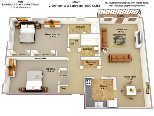 Hudson Floor Plan