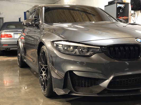 Bmw m3 after a paint enhancement and ceramic coating