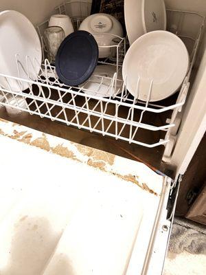 Sewage in dishwasher manager said I have to many problems months ago not fixed