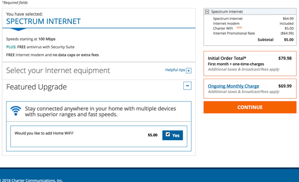 My internet service price went up from $45/mo to $70 + additional taxes & fees this month. #BroadbandMonopoly