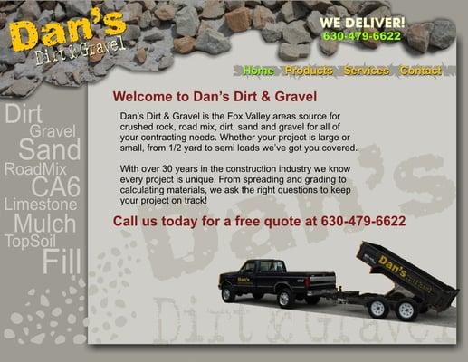 Gravel, Sand, Mulch Supplier Illinois