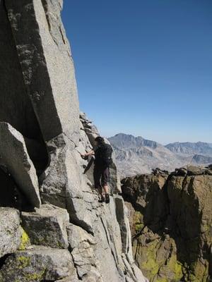 between Polemonium and Sill on the Thunderbolt to Sill traverse