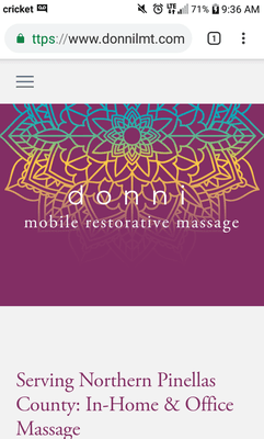 Donni Mobile Restorative Massage