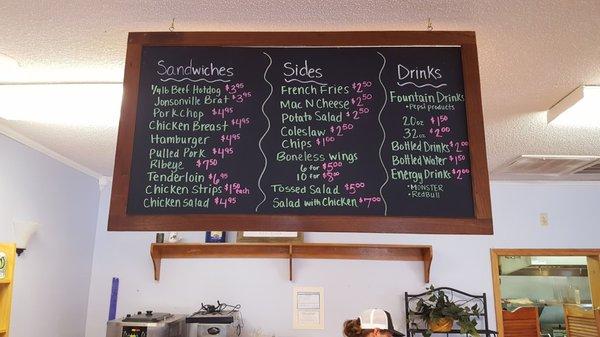 Menu Board