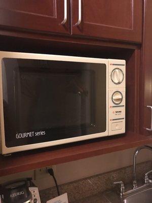 Very dated microwave