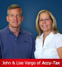 John and Lise Vargo, Accu-Tax founders.