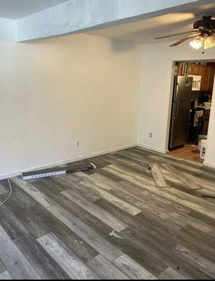 Flooring installation