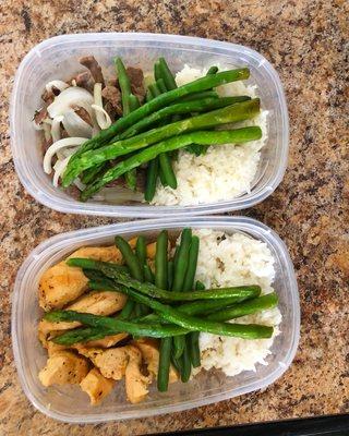 Meal Prep for the week to help reach your goals!