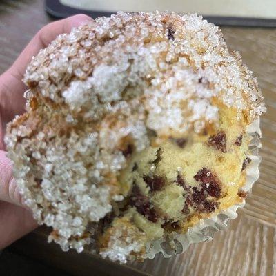 Cranberry orange muffin