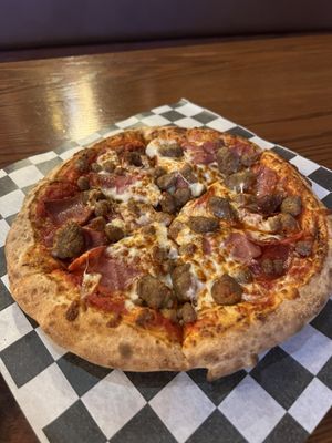 10" Small Meat Lovers pizza