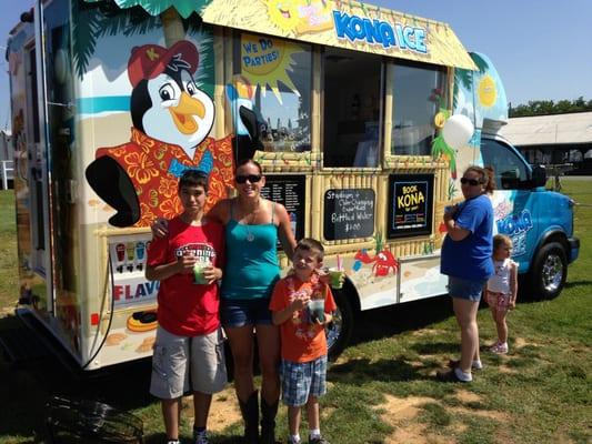 Kona Ice of Fredericksburg future family ownership team!