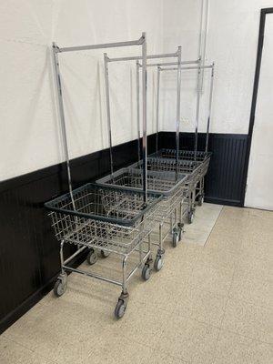 Laundry carts making it easier for your convenience