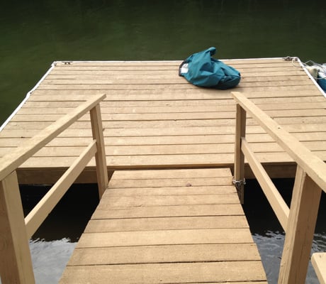 Restored dock.