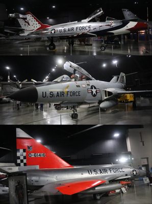 F-100 Super Sabre, F-101 Voodoo & F-102 Delta Dagger