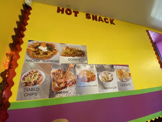 Hot snacks