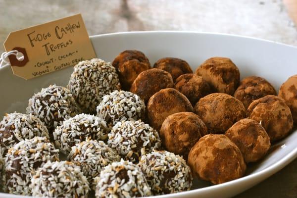 Raw Cashew Truffles