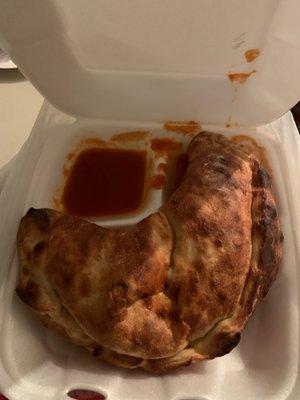 Huge and delicious Maui calzone