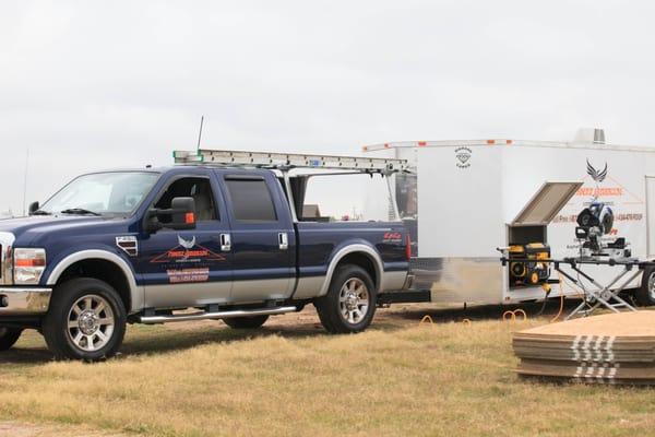 Putting dependable vehicles and trailers on the road making projects a lot more easier.  