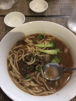 Beef noodle soup