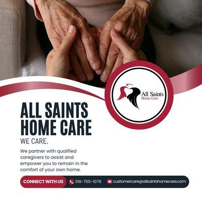 All Saints Home Care - We Care.