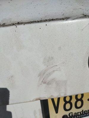 Pics of oil on my car.