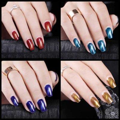 New Cat Eye Gel Polish... can work with Acrylic, Dipping Powder, ...