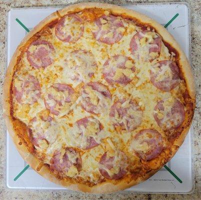 Hawaiian pizza