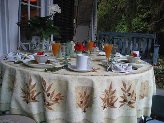 Breakfast on the Porch