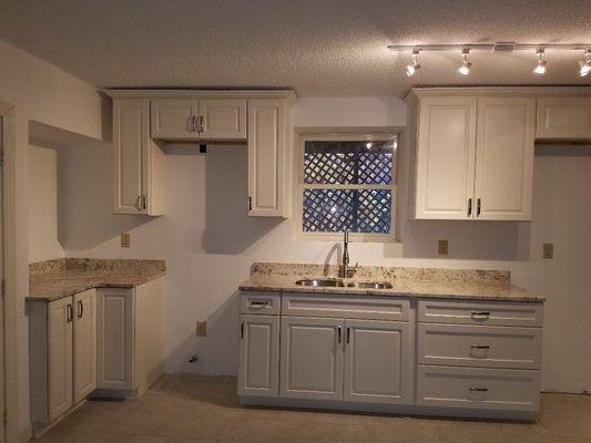 New cabinets by All City Cabinets