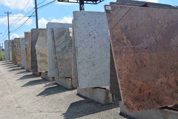 We bring in new granite colors by the month