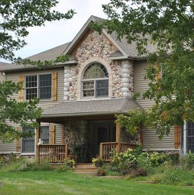 Roofing, Siding, Windows, Gutters, and Brick/Stone work.