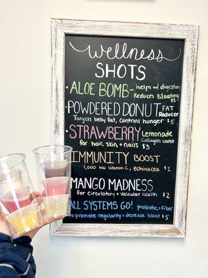 Wellness shots