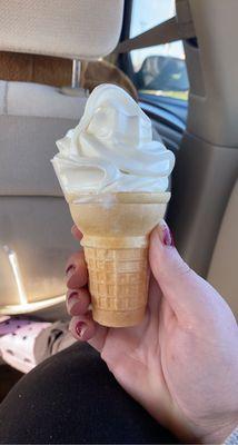 The ice cream cone