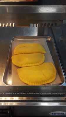 Jamaican patties at 7 - Eleven