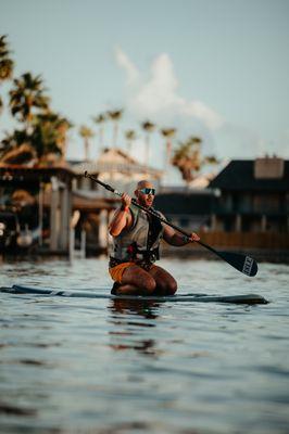 Check out our paddle board lessons, rentals and experiences at our bayside location.