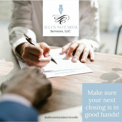 Schedule your next closing today.