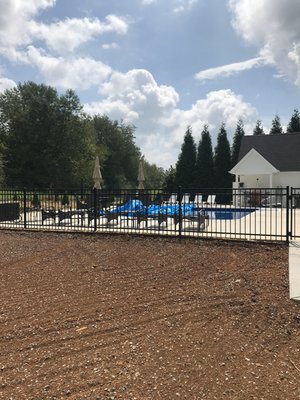 Aluminum fence