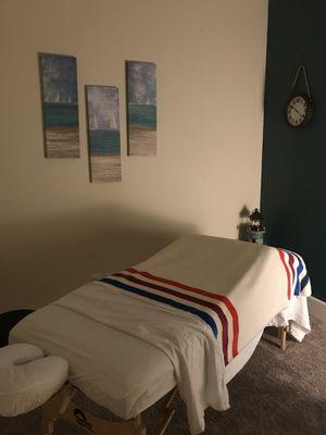 Come relax in our beach themed room!