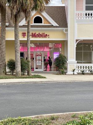 Front of building in Strip Mall