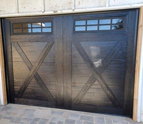 Make customer happy with this special design. Metal steelback door with overlay