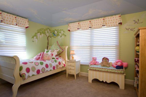 Calming Mosaic Little Girls Room