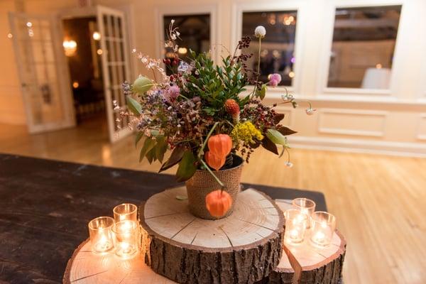 Late fall wedding in Averill Park, NY. Photo: Pressman Studio