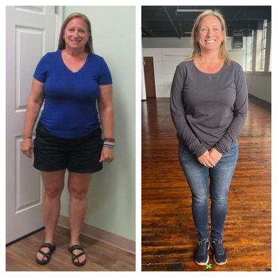 Heather looks amazing after her weight loss journey!