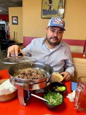 Best barbacoa around! My step dad is a great cook and would recommend this place too!