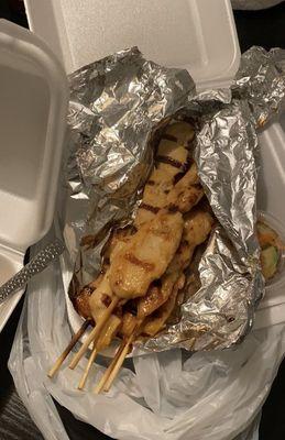 Chicken satay